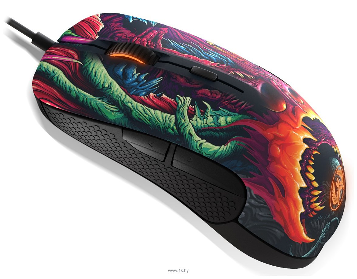 Фотографии SteelSeries Rival 300 CS:GO Hyper Beast Edition