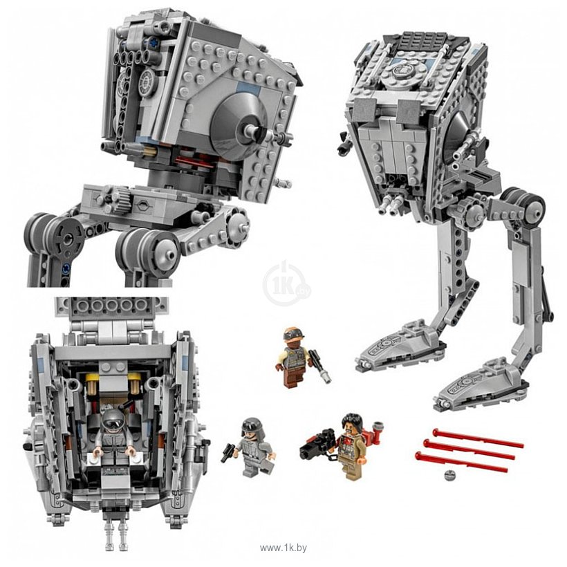 Фотографии Lepin Star Wars 05066 Разведывательный транспортный вездеход (AT-ST)