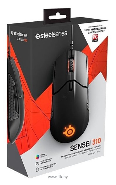 Фотографии SteelSeries Sensei 310 black USB