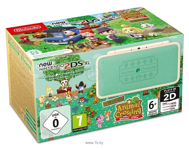 Фотографии Nintendo 2DS XL Animal Crossing Edition