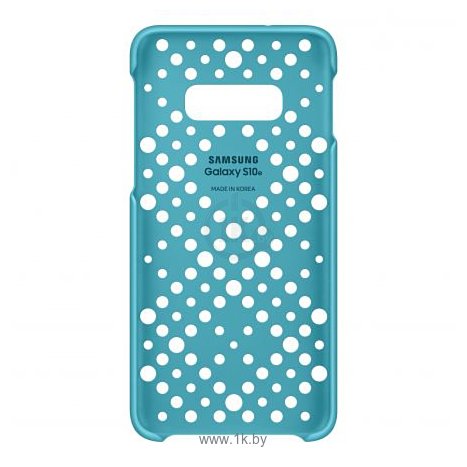 Фотографии Samsung Pattern Cover для Samsung Galaxy S10e (черный/зеленый)