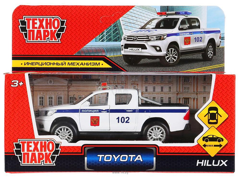 Фотографии Технопарк Toyota Hilux Полиция HILUX-12SLPOL-WH