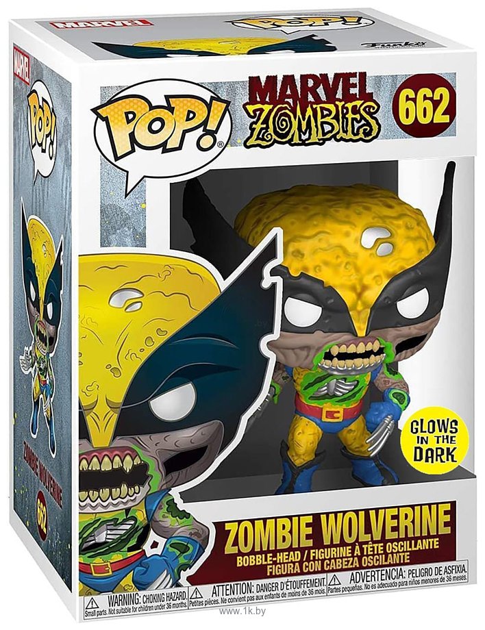 Фотографии Funko POP! Bobble Marvel Marvel Zombies Wolverine 36648