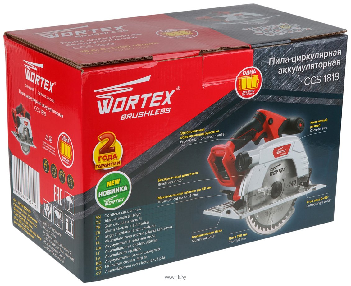 Фотографии Wortex CCS 1819