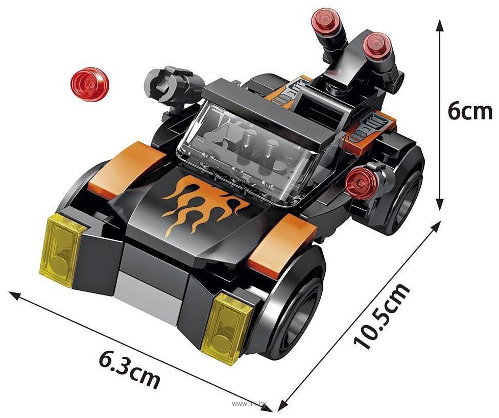 Фотографии Lele Brother 8600-2 Tech Police vs Star pirate