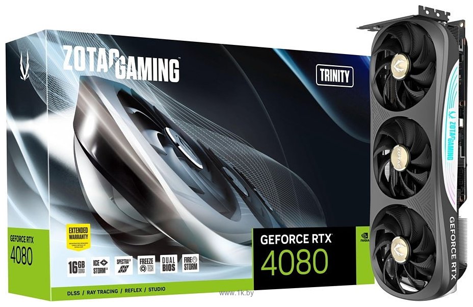 Фотографии ZOTAC GAMING GeForce RTX 4080 16GB Trinity (ZT-D40810D-10P)