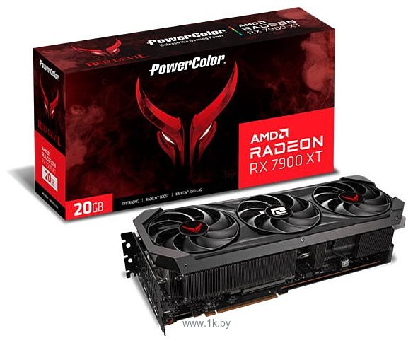 Фотографии PowerColor Red Devil Radeon RX 7900 XT 20GB (RX7900XT 20G-E/OC)