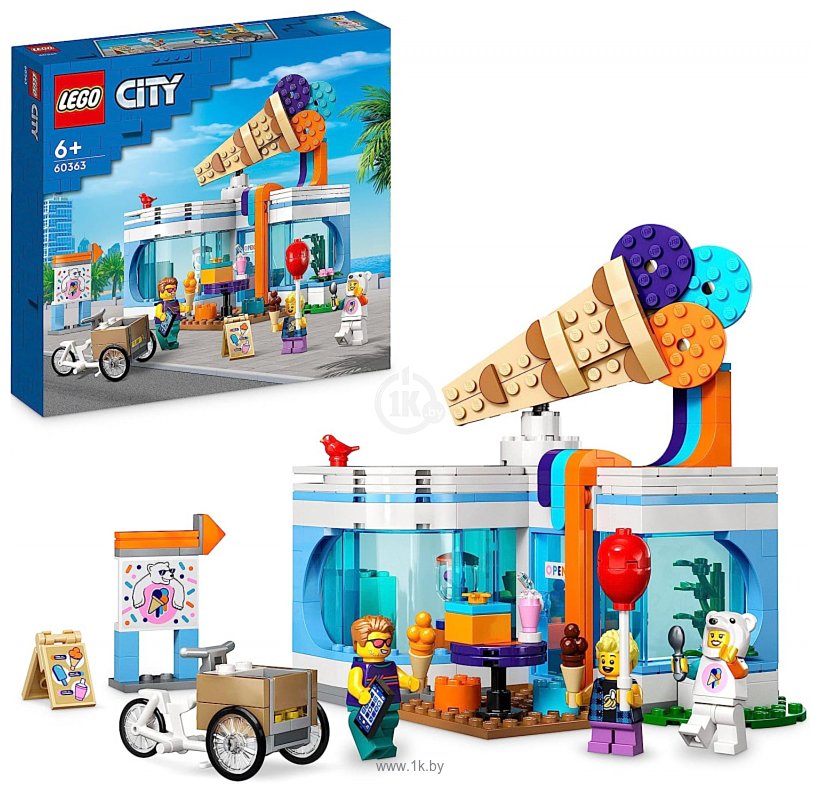 Фотографии LEGO City 60363 Магазин мороженого