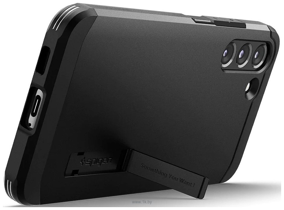 Фотографии Spigen Tough Armor для Galaxy S22 ACS03991 (черный)