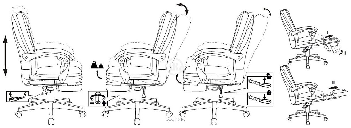 Фотографии Бюрократ CH-820MSG-F (темно-серый 38-417)