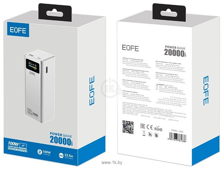 Фотографии EOFE G203 20000mAh Фотографии EOFE G203 20000mAh
