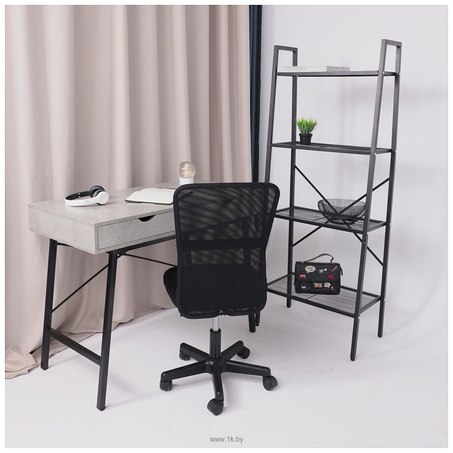 Фотографии AksHome Type (ткань-сетка, черный/черный)