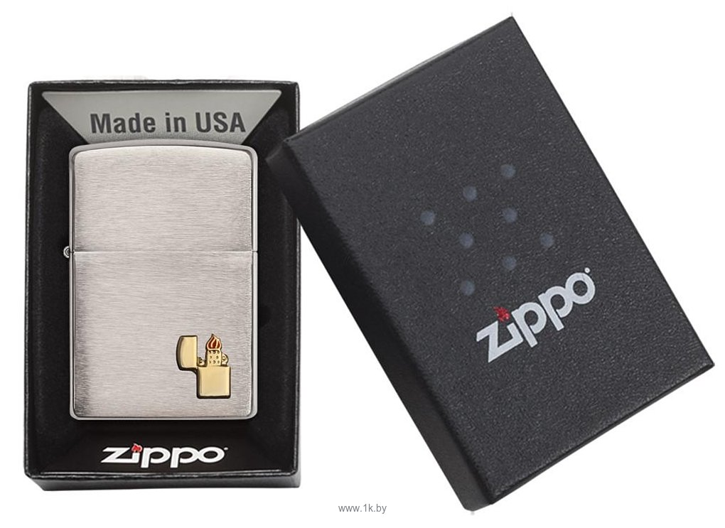 Фотографии Zippo Gold Emblem (29102-000003)