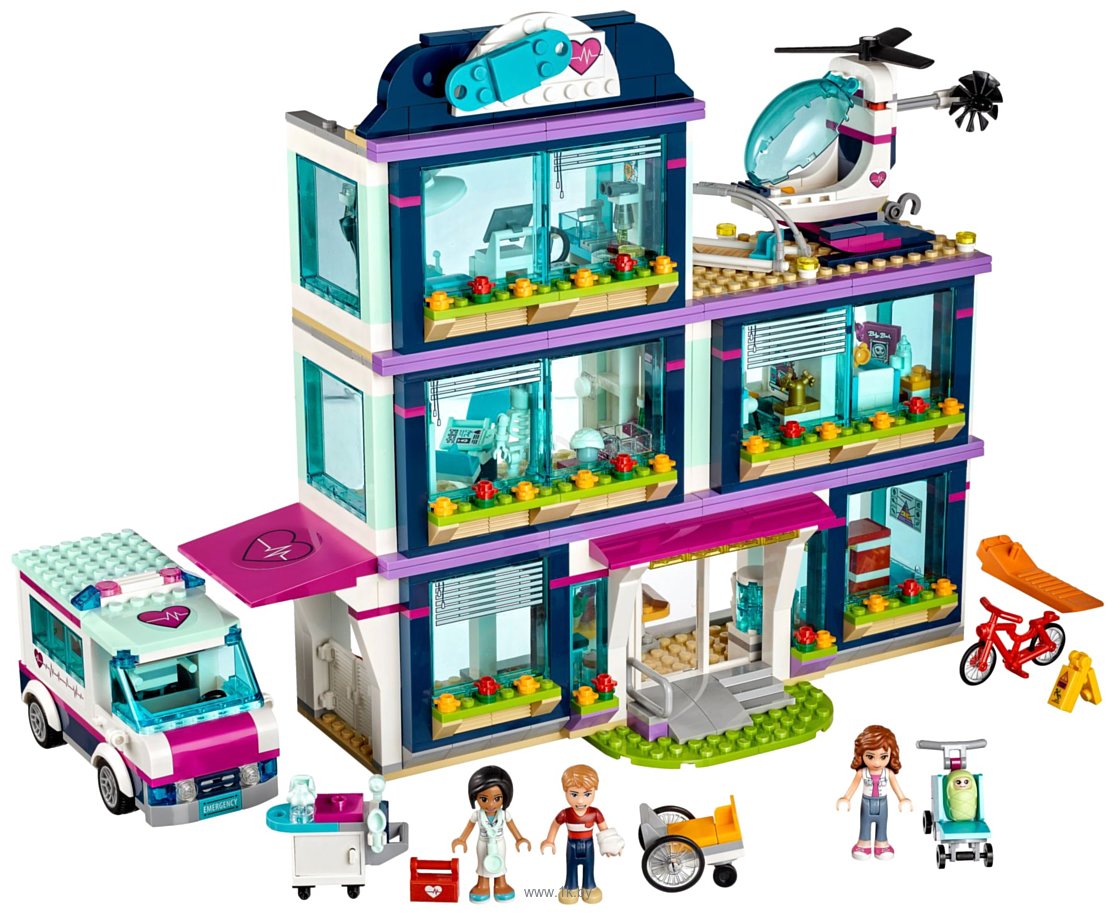 Фотографии LEGO Friends 41318 Клиника Хартлейк-Сити