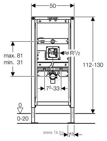 Фотографии Geberit DuoFix 111.689.00.1