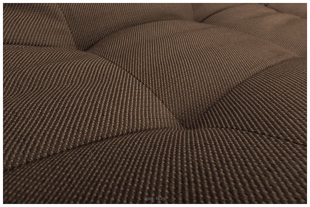 Фотографии Divan Монреаль Textile Brown угловой (коричневый/белый, в/э ППУ)