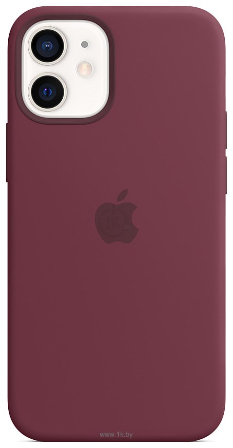 Фотографии Apple MagSafe Silicone Case для iPhone 12 mini (сливовый)