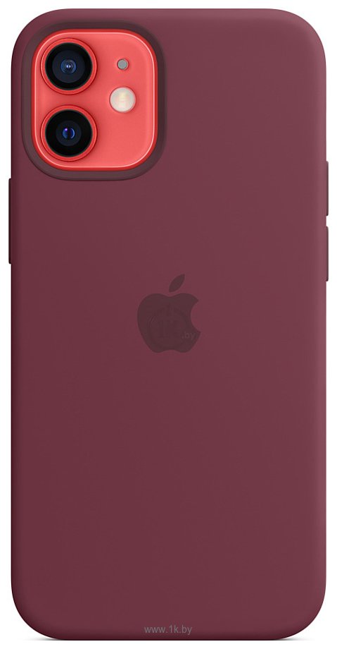 Фотографии Apple MagSafe Silicone Case для iPhone 12 mini (сливовый)