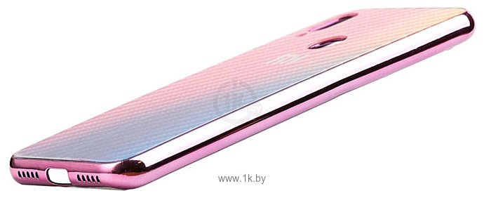 Фотографии EXPERTS Aurora Glass для Xiaomi Redmi Note 7 с LOGO (розовый)