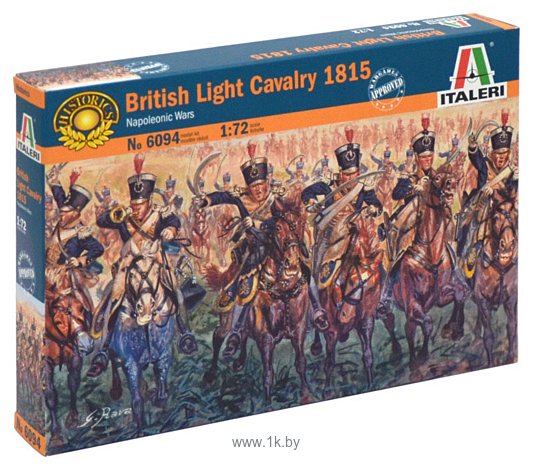 Фотографии Italeri 6094 British Light Cavalry 1815