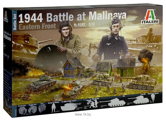 Фотографии Italeri 6182 1944 Battle At Malinava