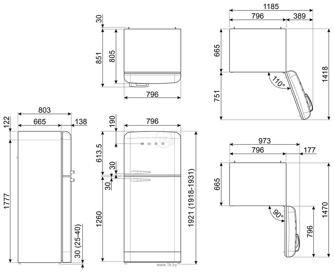 Фотографии Smeg FAB50RPG5