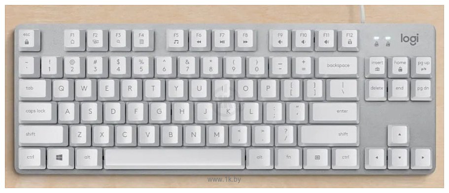 Фотографии Logitech K835 TKL silver, TTC Blue (без кириллицы)