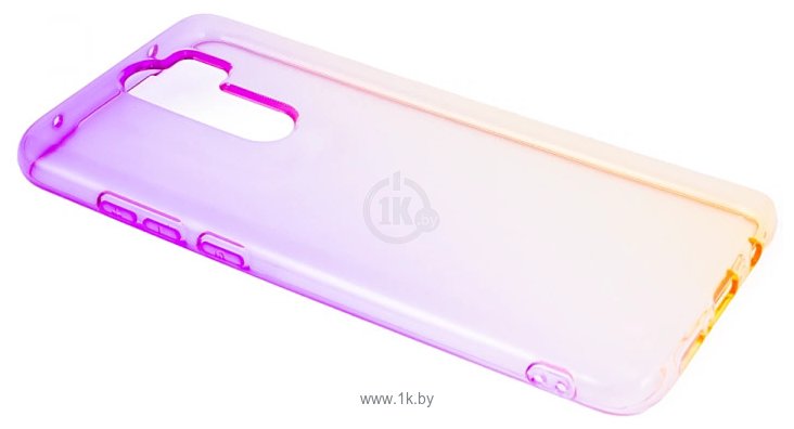 Фотографии Case Gradient Dual для Xiaomi Redmi Note 8 Pro (фиолетово-золотой)