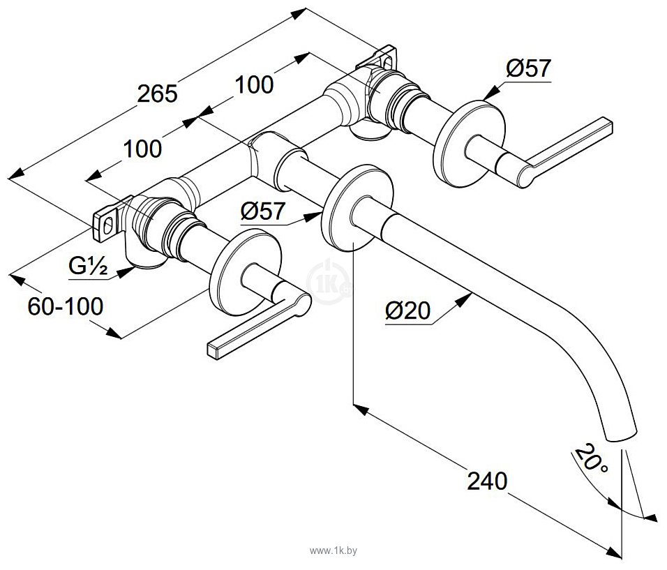 Фотографии Kludi Nova Fonte Puristic 201460515 Фотографии Kludi Nova Fonte Puristic 201460515
