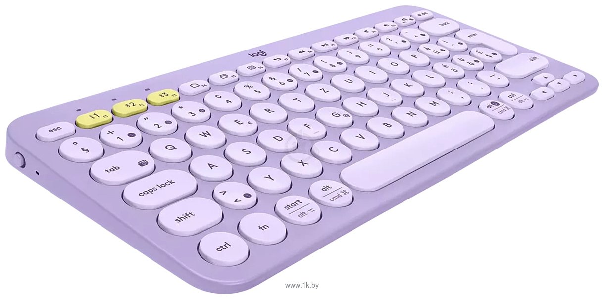 Фотографии Logitech Multi-Device K380 Bluetooth 920-011166 violet/white (без кириллицы)