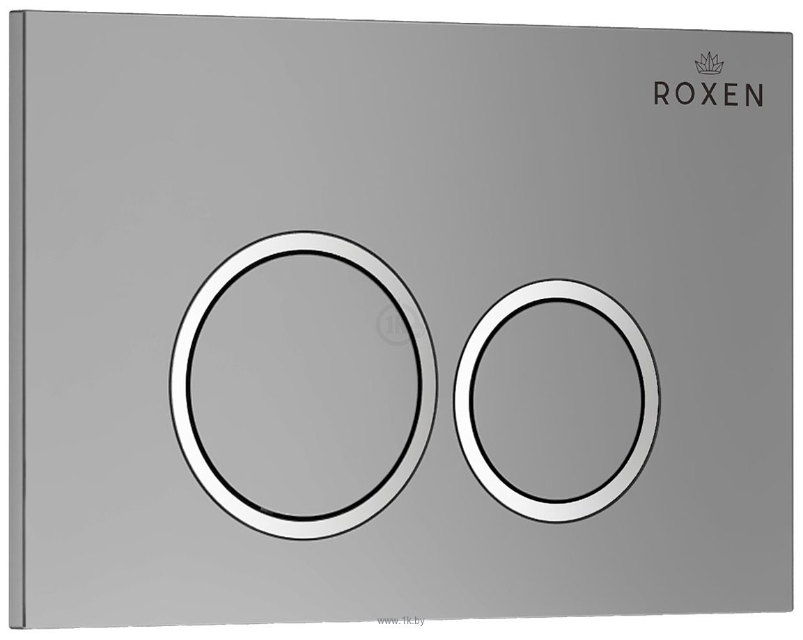 Фотографии Roxen Simple Compact в комплекте с инсталляцией StounFix Slim 6 в 1 915792 (кнопка: хром матовый)