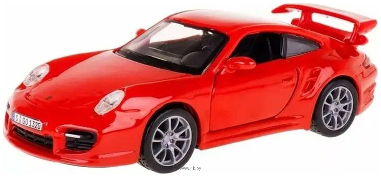 Фотографии Bburago Porsche 911 GT2 18-43023 (красный)