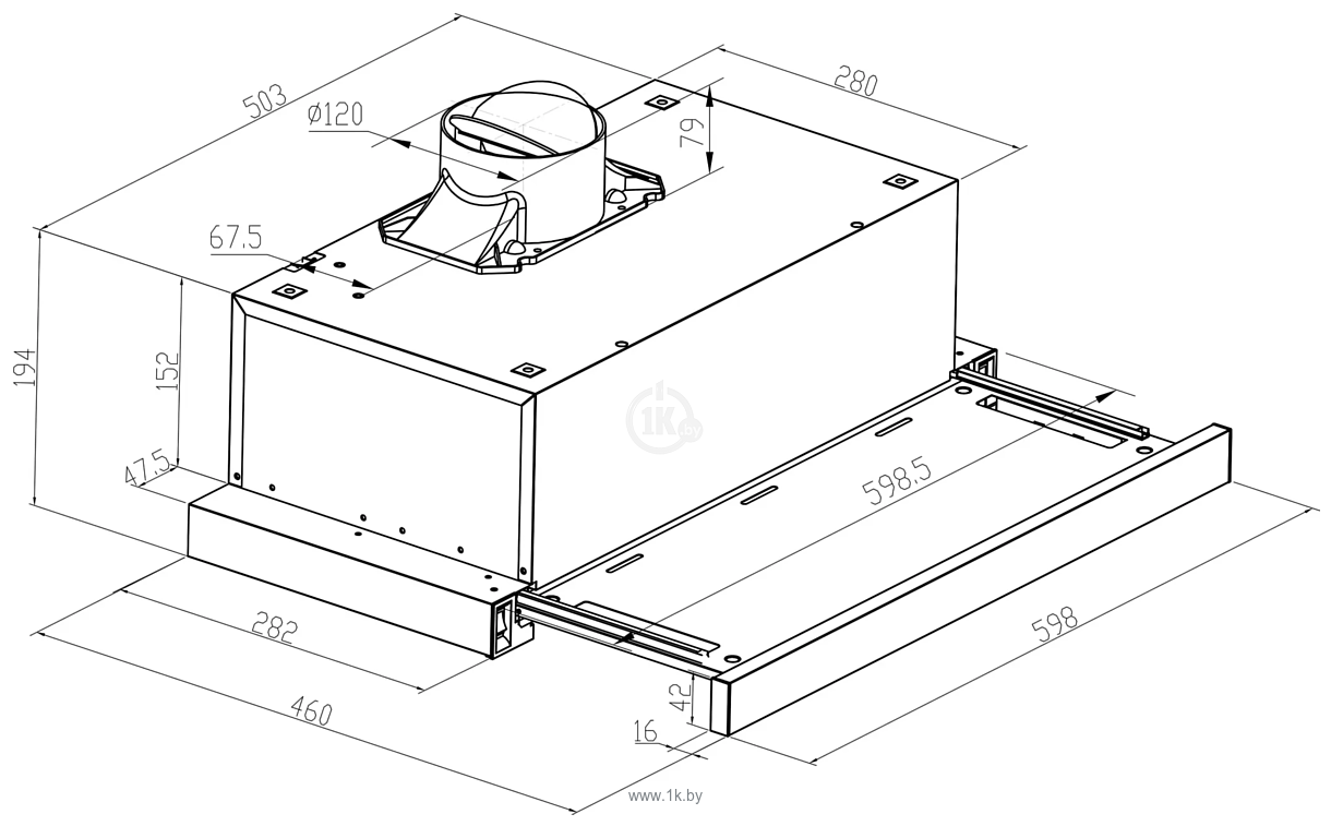 Фотографии Meferi SLIDEBOX60WH GLASS ULTRA