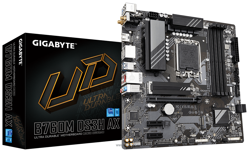 Фотографии Gigabyte B760M DS3H AX (rev. 1.2)