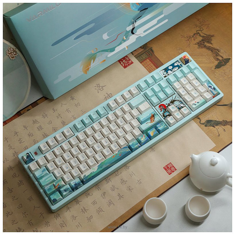 Фотографии Varmilo VA100 Goddess LuoShen Kailh Prestige Light V2 (без кириллицы)