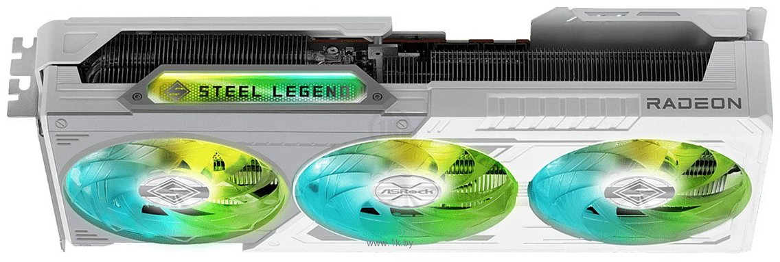 Фотографии ASRock Radeon RX 9070 XT Steel Legend 16GB (RX9070XT SL 16G)