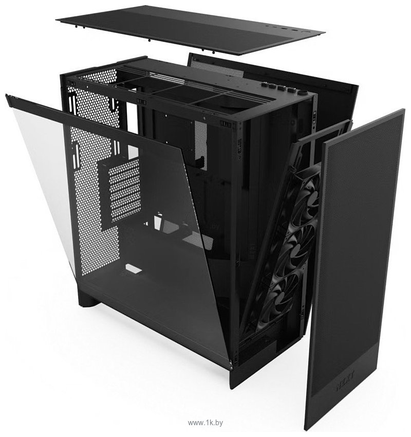 Фотографии NZXT H7 Flow 2024 CM-H72FB-01