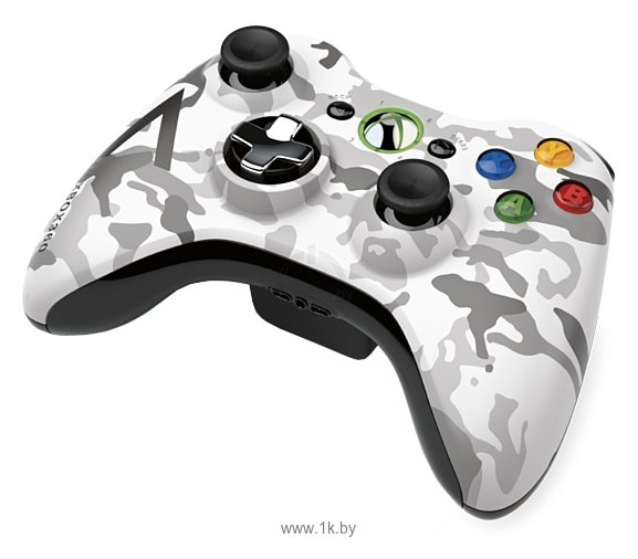 Фотографии Microsoft Xbox 360 Wireless Controller Arctic Camouflage
