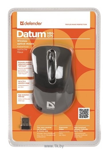 Фотографии Defender Datum MM-075 black USB