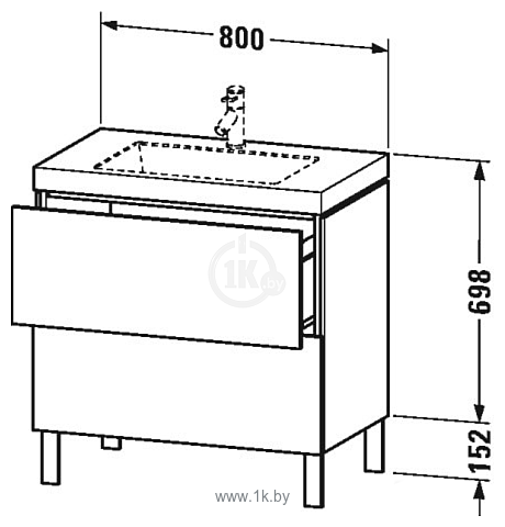 Фотографии Duravit L-cube LC6937O2222