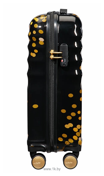 Фотографии American Tourister Wavebreaker Black/Gold 55 см