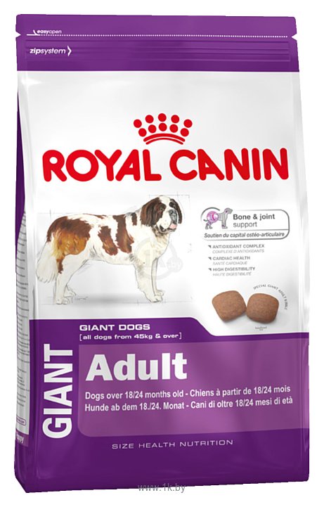 Фотографии Royal Canin Giant Adult (20 кг)