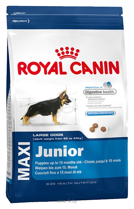 Фотографии Royal Canin (4 кг) Maxi Junior