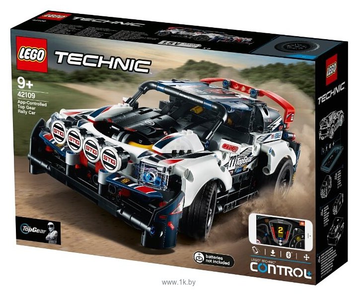 Фотографии LEGO Technic 42109 Гоночный автомобиль Top Gear на управлении