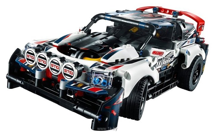 Фотографии LEGO Technic 42109 Гоночный автомобиль Top Gear на управлении