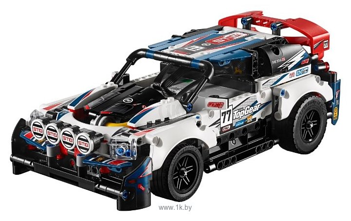 Фотографии LEGO Technic 42109 Гоночный автомобиль Top Gear на управлении