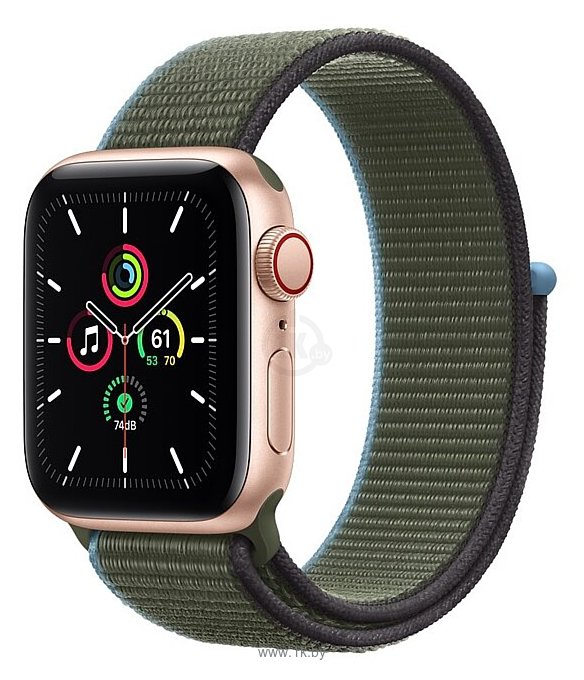 Фотографии Apple Watch SE GPS + Cellular 40mm Aluminum Case with Sport Loop