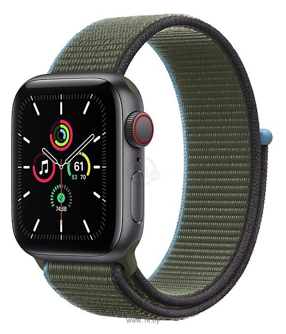 Фотографии Apple Watch SE GPS + Cellular 40mm Aluminum Case with Sport Loop