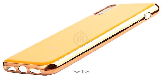 Фотографии EXPERTS Plating Tpu для Apple iPhone X/XS (оранжевый)