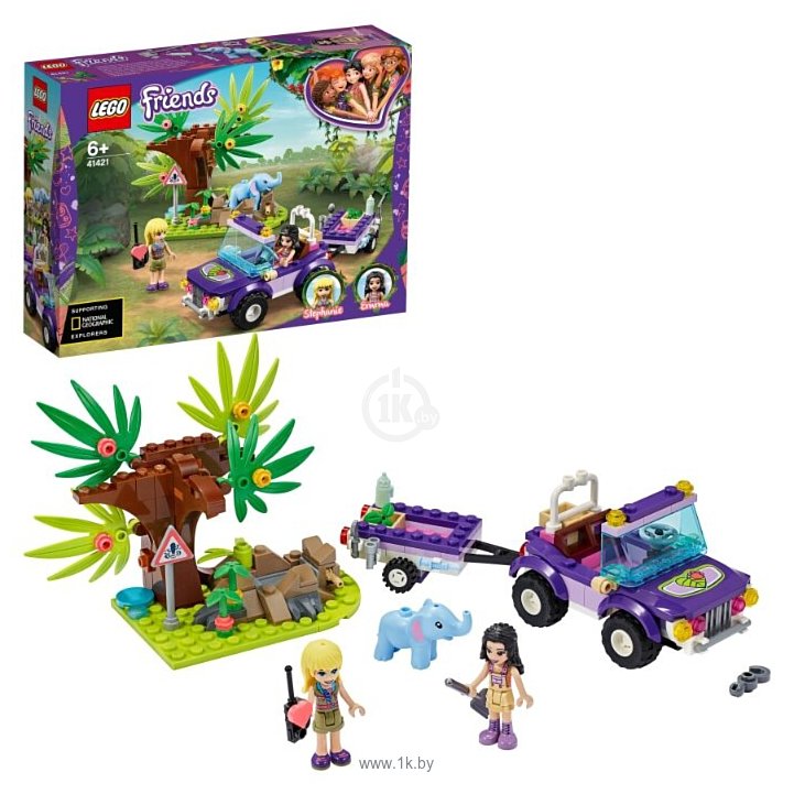 Фотографии LEGO Friends 41421 Джунгли: спасение слонёнка